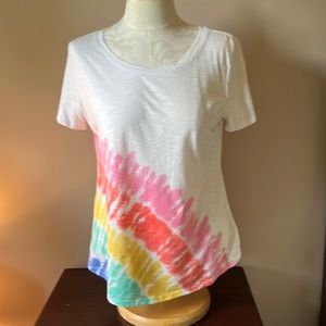 Tie-Dye white t-shirt